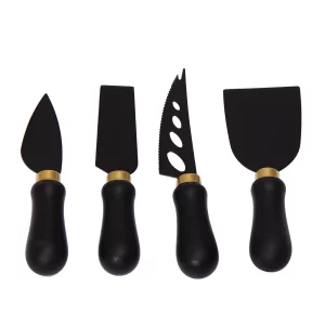 ست چاقو پنیر Black