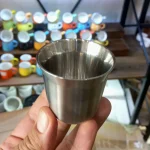 شات دوجداره استیل